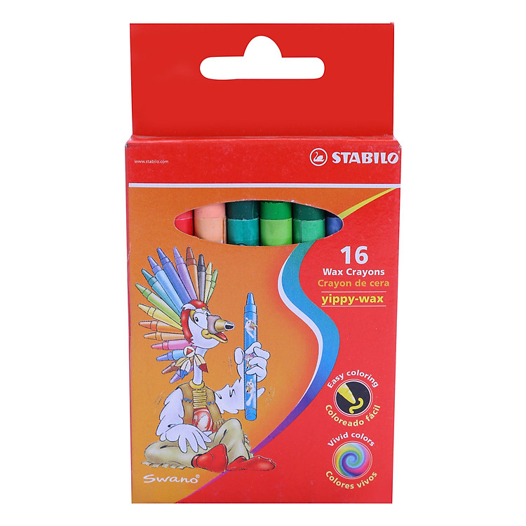 Bút Sáp Stabilo Yippy (16 cây)