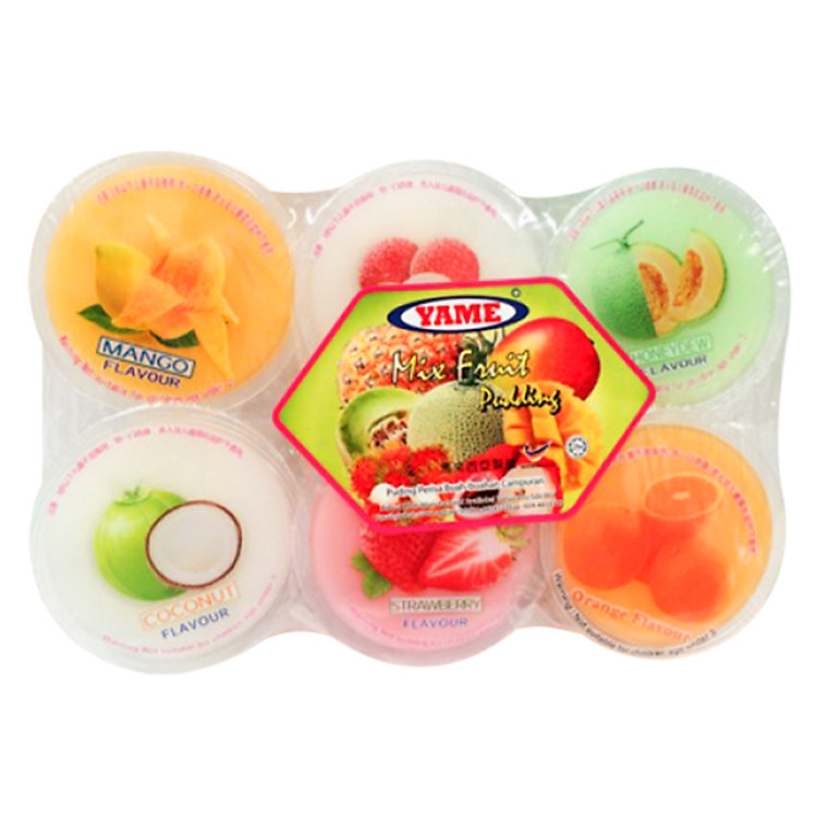 Lốc 6 Hộp Thạch Trái Cây Thập Cẩm Yame
