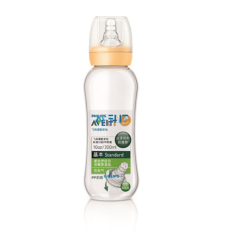 Bình Sữa Nhựa PP Philips Avent Cổ Chuẩn 972.17 (300ml)