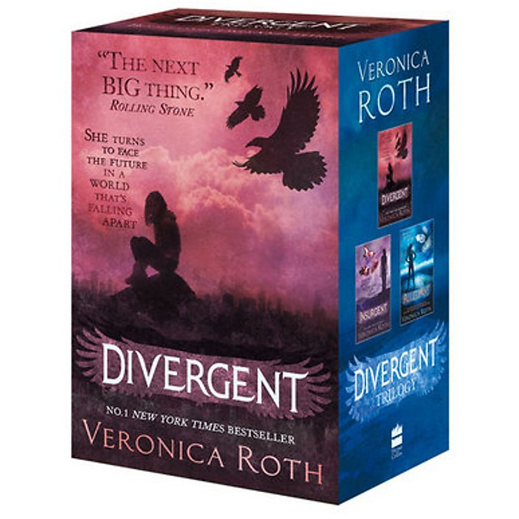 Sách Divergent Series Boxed Set (Books 1-3)