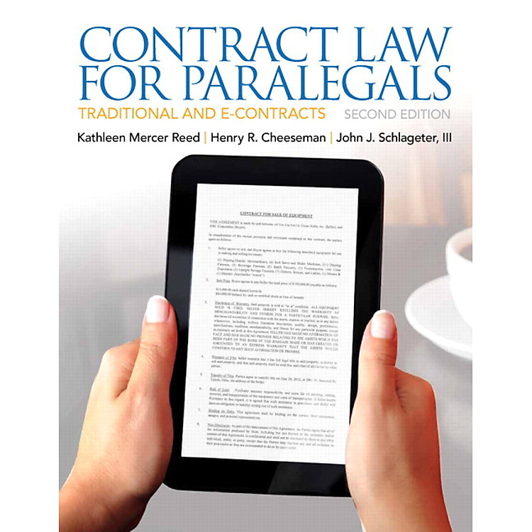 Sách Contract Law For Paralegals