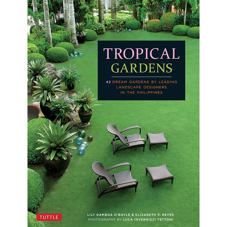 Sách Tropical Gardens - Hardcover