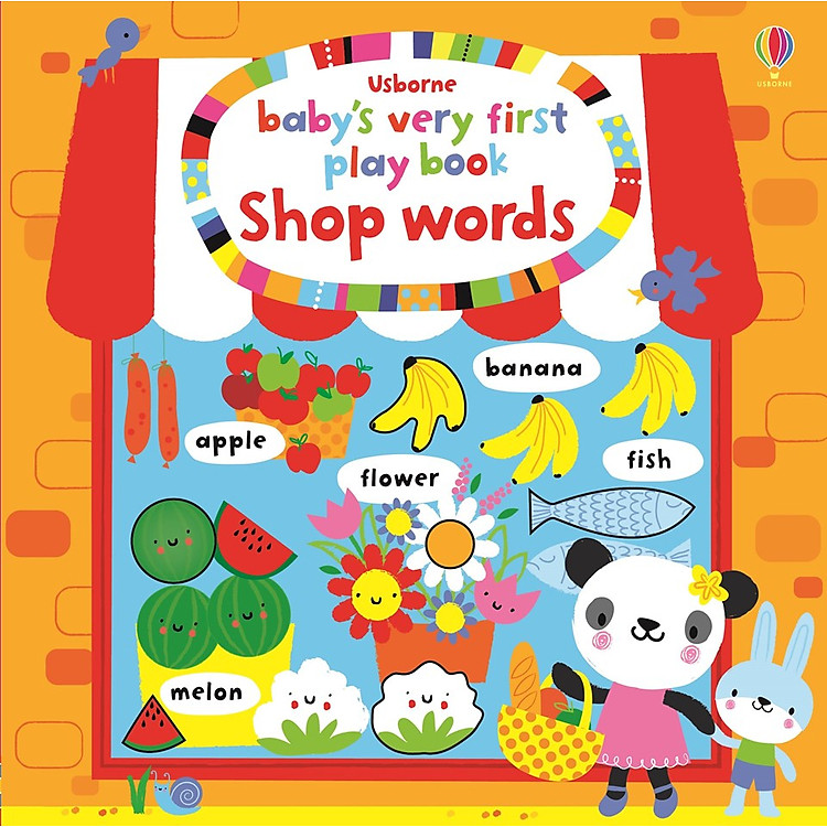Sách Usborne Baby's very first word book Shops