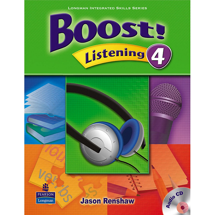 Sách Boost! Listening 4 Student Book with Audio CD