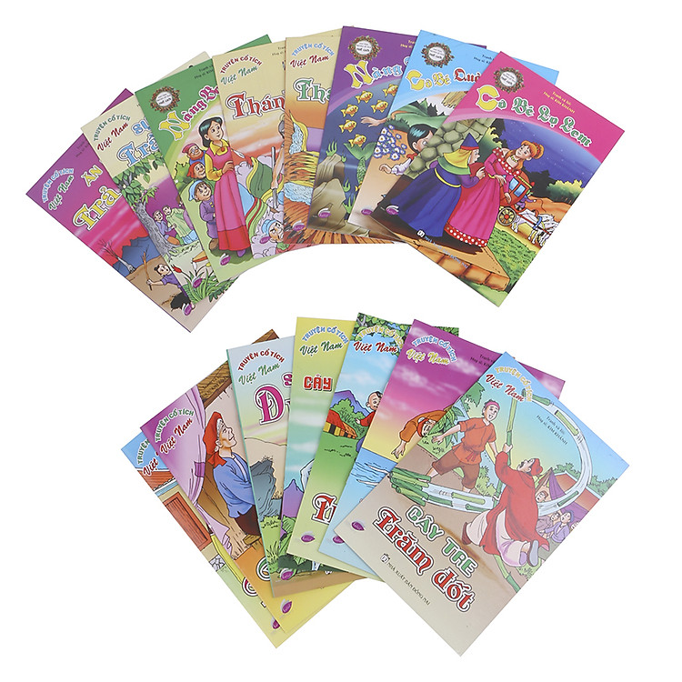 Combo Truyện Cổ Tích Viêt Nam (Gồm 15 Tập Truyện Tranh)