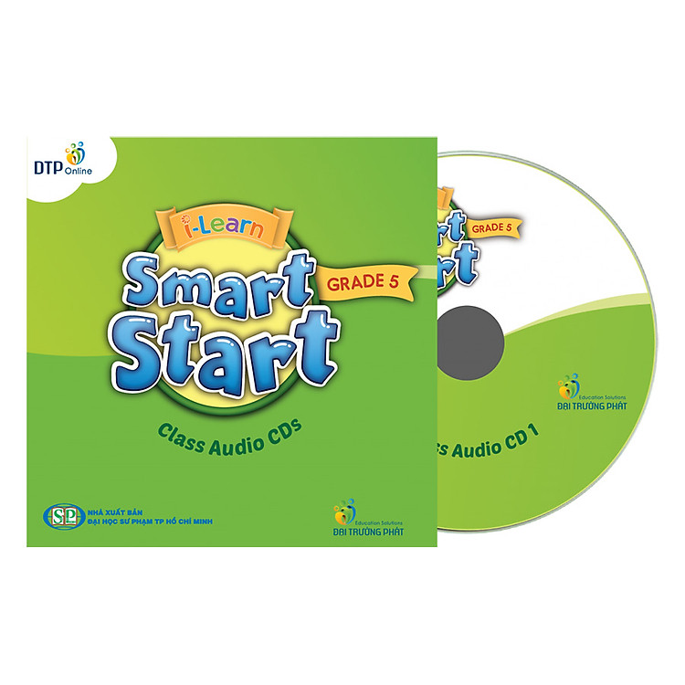 Sách i-Learn Smart Start Grade 5 Class CDs (3) (Phiên Bản Dành Cho Các Tỉnh)