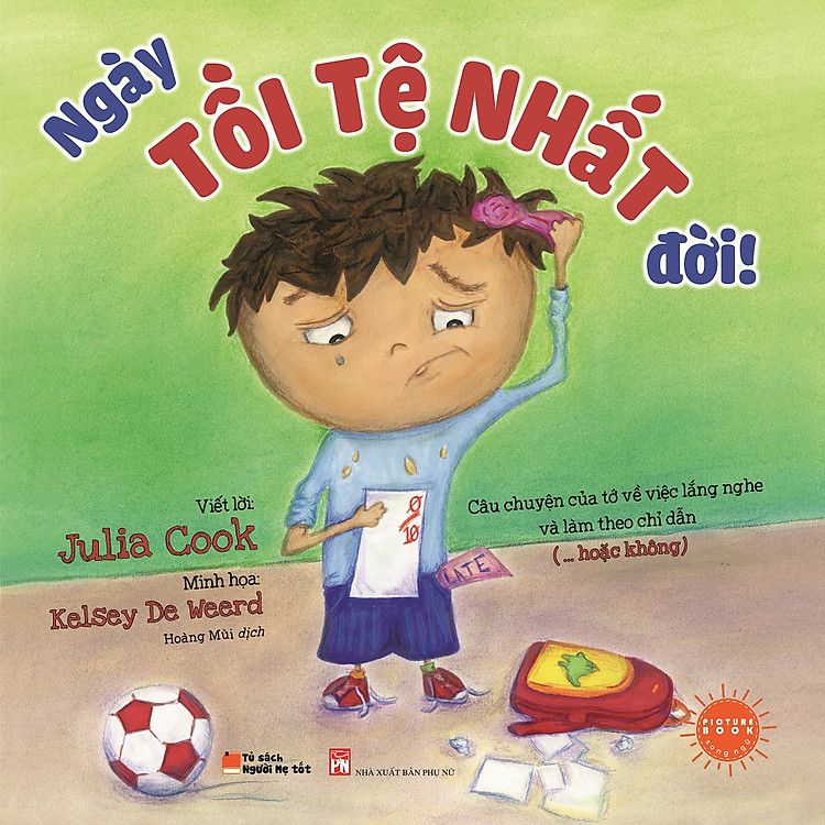 Sách Picture Book Song Ngữ Anh Việt - Ngày Tồi Tệ Nhất Đời