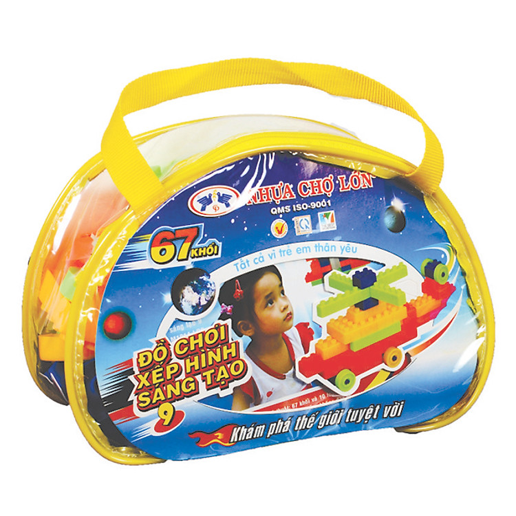 Bộ Xếp Hình Sáng Tạo Nhựa Chợ Lớn 09 - M1014-LR