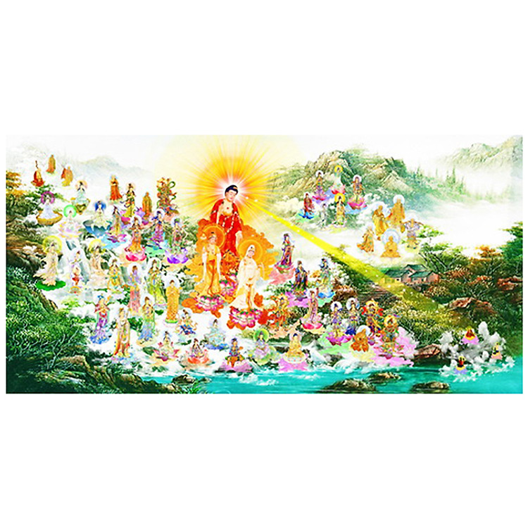 Tranh Treo Tường TNV Tây Phương Tiếp Dẫn HP1821