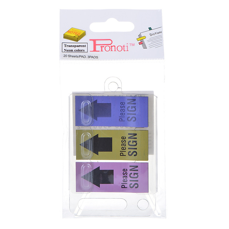 Giấy Note Please Sign Đài Loan 45861 (48/h)