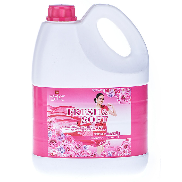 Nước Giặt Fresh Soft (3.6L) - Hồng