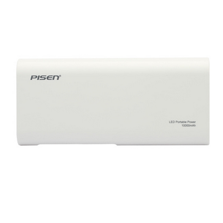 Sạc Dự Phòng Pisen Portable LED 10000mAh - Hàng Chính Hãng