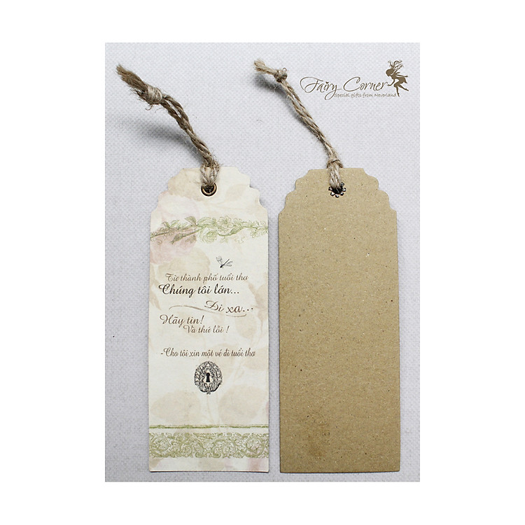 Bookmark Fairy Corner - Cho Tôi Xin 1 Vé Đi Tuổi Thơ