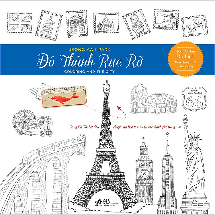 Đô Thành Rực Rỡ (Sách Tô Màu Dành Cho Người Lớn)
