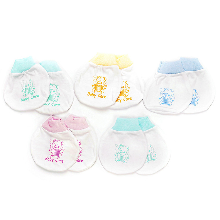 Bộ 5 Bao Tay Bo Trắng Nanio A0013