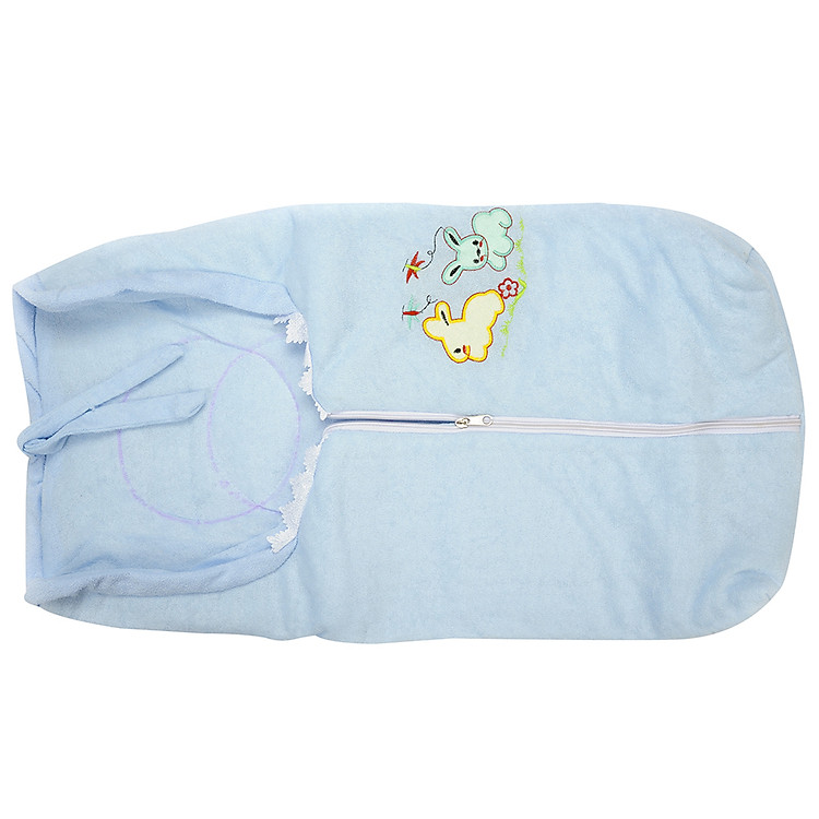 Khăn Choàng Dày Dây Kéo Sơ Sinh Nanio A0026