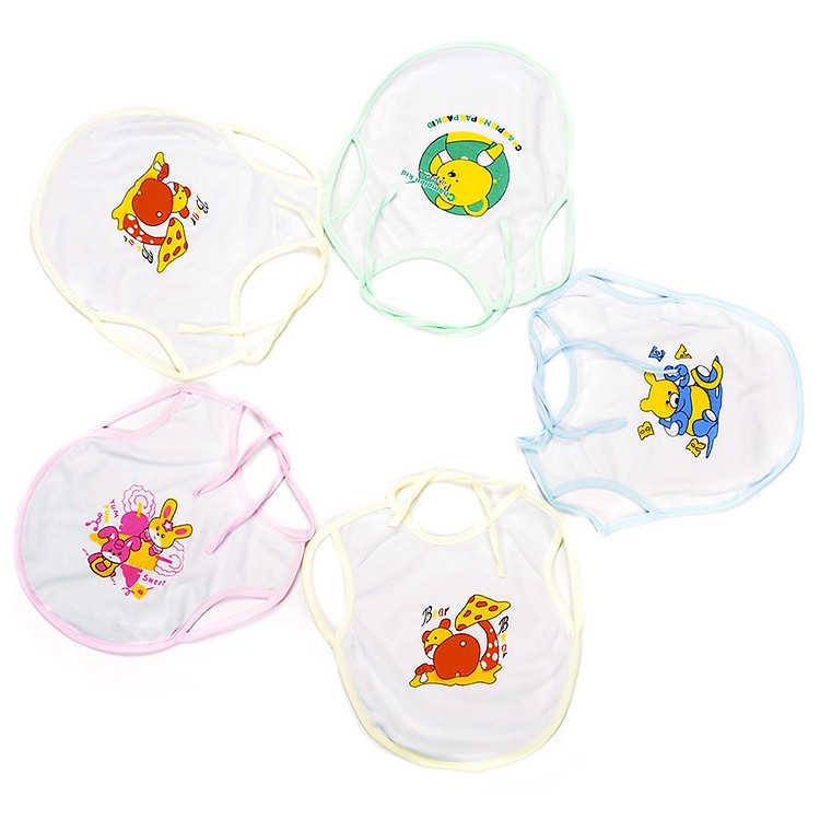 Combo 10 Yếm Xỏ Tay Loại Thường Nanio A0106