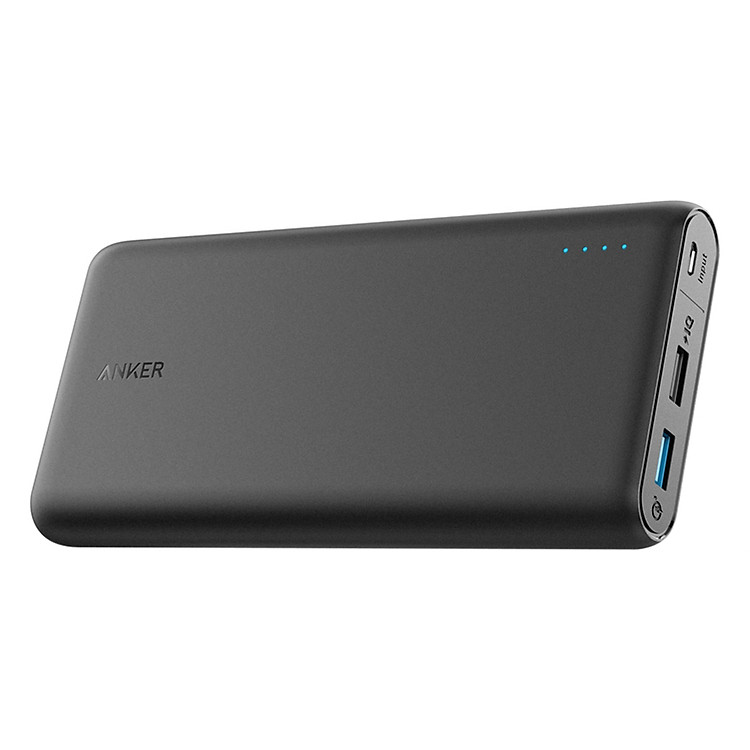 Pin Sạc Dự Phòng Anker Powercore Speed Quick Charge 3.0 A1274H11 (20000mAh) - Đen - Hàng Chính Hãng