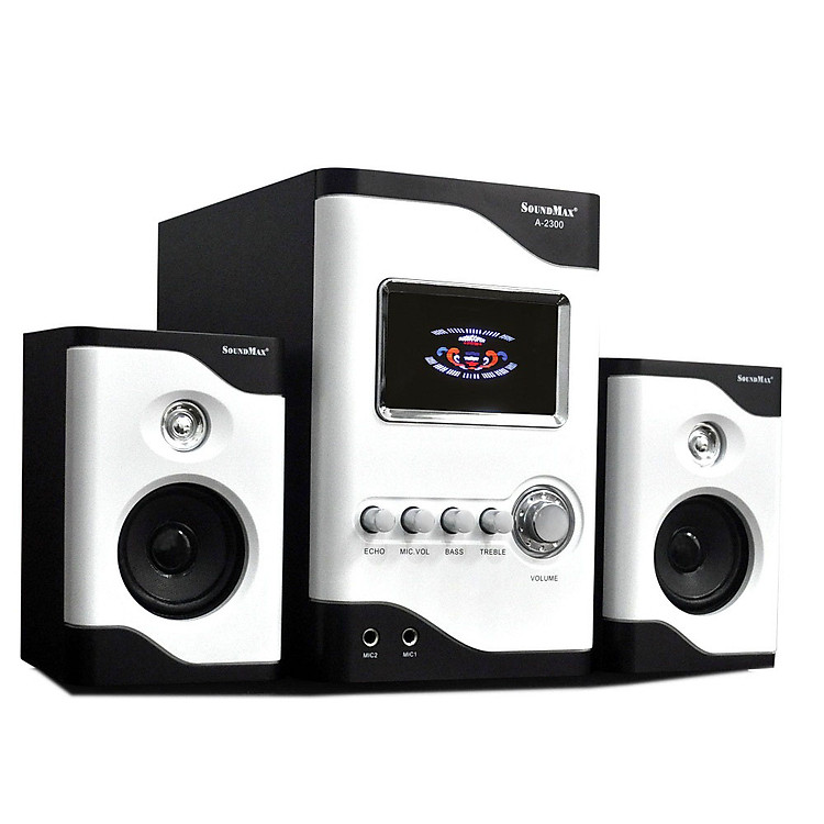 Loa Vi Tính SoundMax A-2300/2.1 60W - Hàng Chính Hãng
