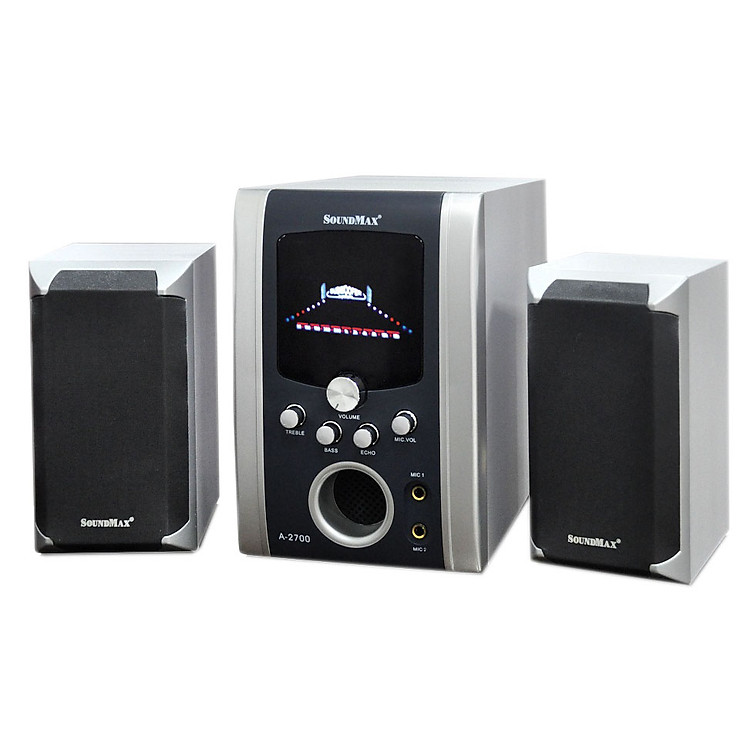 Loa Vi Tính SoundMax A-2700/2.1 60W - Hàng Chính Hãng