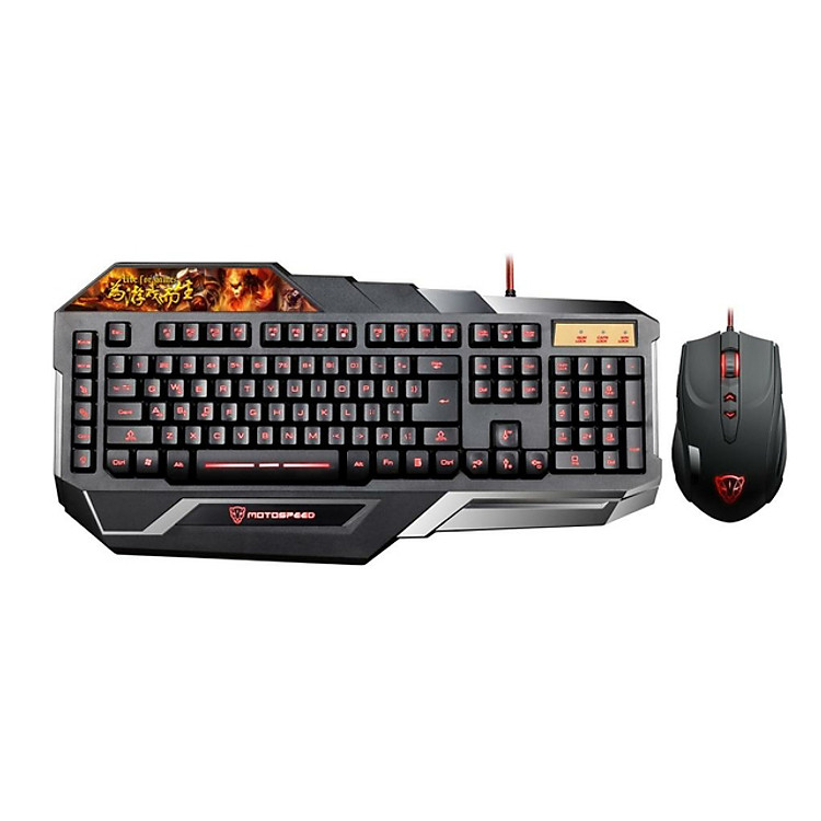 Bộ Bàn Phím Và Chuột Motospeed T100 - Dành cho Game Thủ - Hàng Chính Hãng