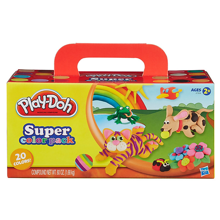 BM - Bộ Bột Nặn 20 Màu Playdoh A7924