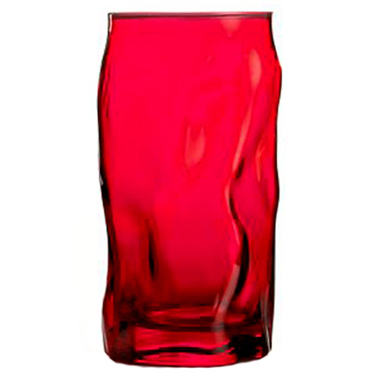 Ly Thủy Tinh Sorgente Bormioli Rocco 450ml (Màu Đỏ)