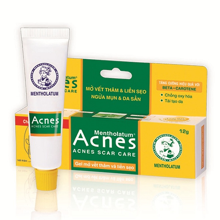 Gel Mờ Vết Thâm Và Liền Sẹo Rohto Acnes Scar Care 12g