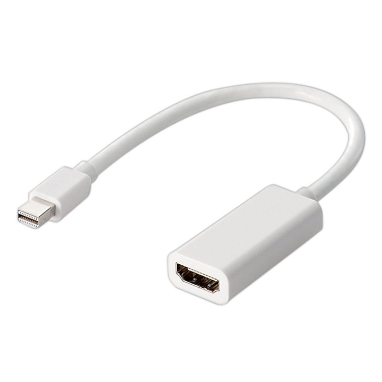 Đầu Chuyển Mini Display Port HDMI Elecom AD-MDPHDMIWH -Trắng - Hàng Chính Hãng
