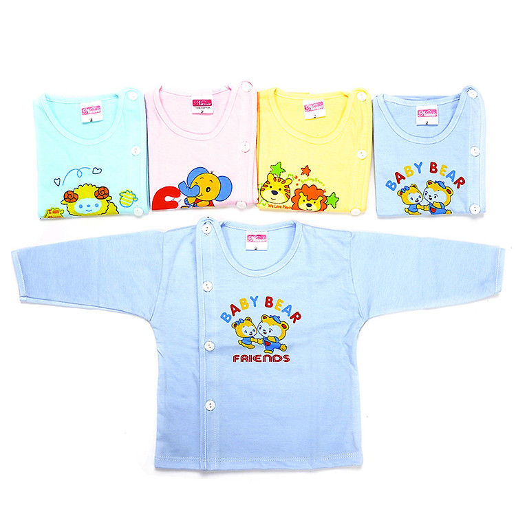 Combo 5 Áo Bác Sỹ Tay Dài Màu Nanio