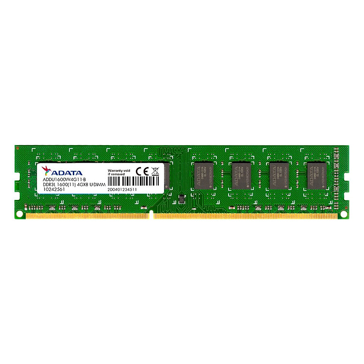RAM PC ADATA 4GB 1600 DDR3 LONG DIMM - AD3U1600W4G11-S - Hàng Chính Hãng