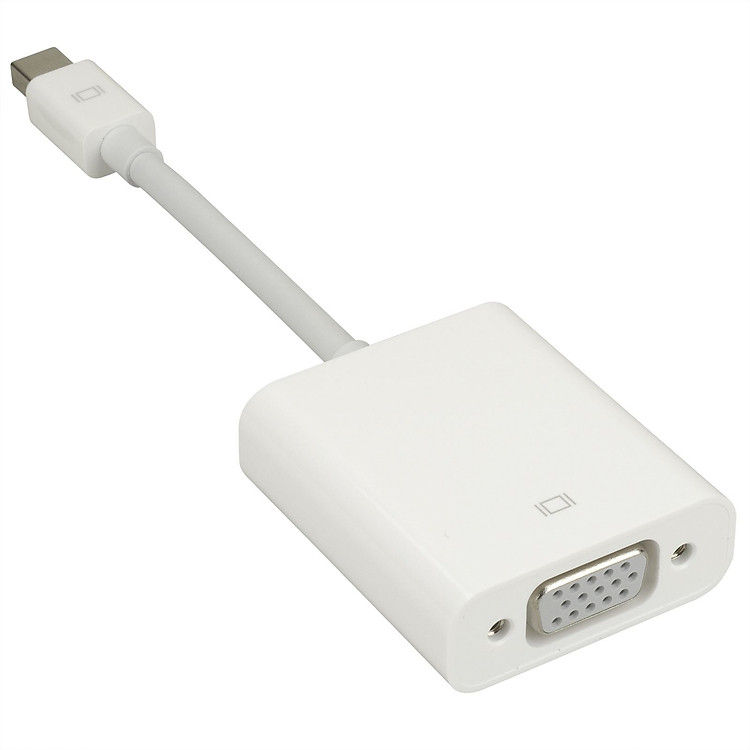 Cáp Chuyển Apple Mini Display Port To VGA MB572 - Hàng Chính Hãng