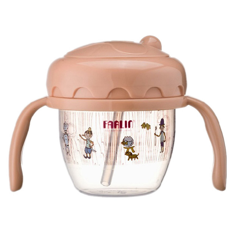 Cốc Tập Uống Có Ống Hút Farlin Gulu Gulu AET.010.C (120cc)