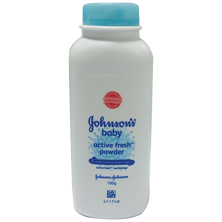 Phấn Johnson’s Baby Thơm Mát Năng Động (100g)