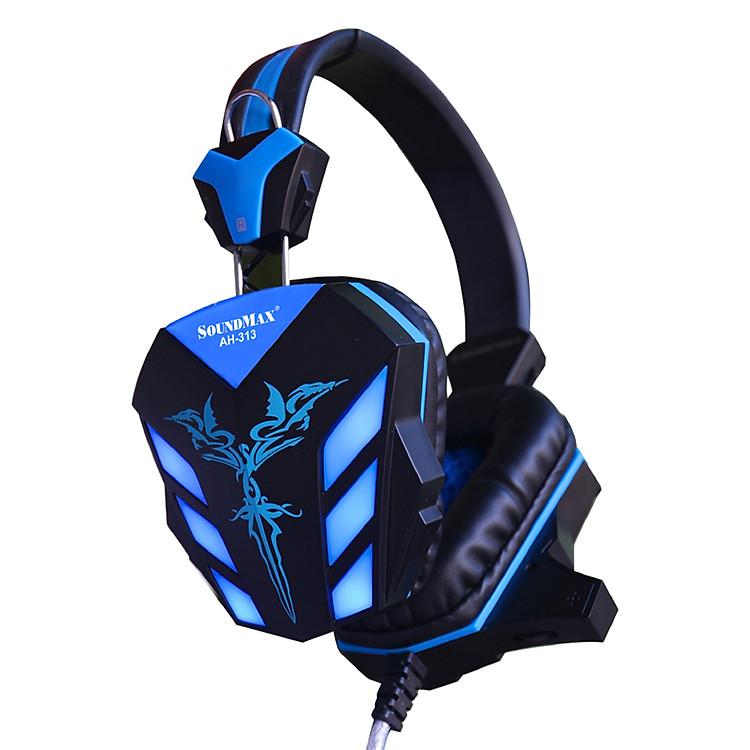 Tai Nghe Gaming Chụp Tai SoundMax AH-313 - Hàng Chính Hãng