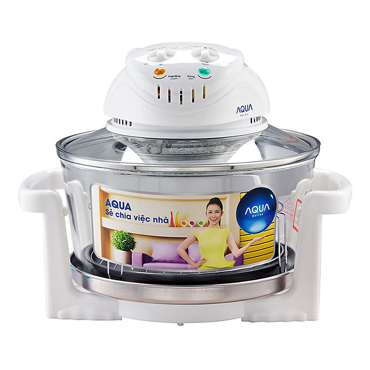 Lò Nướng Thủy Tinh Aqua AHO-K12 (12 lít) - Hàng chính hãng