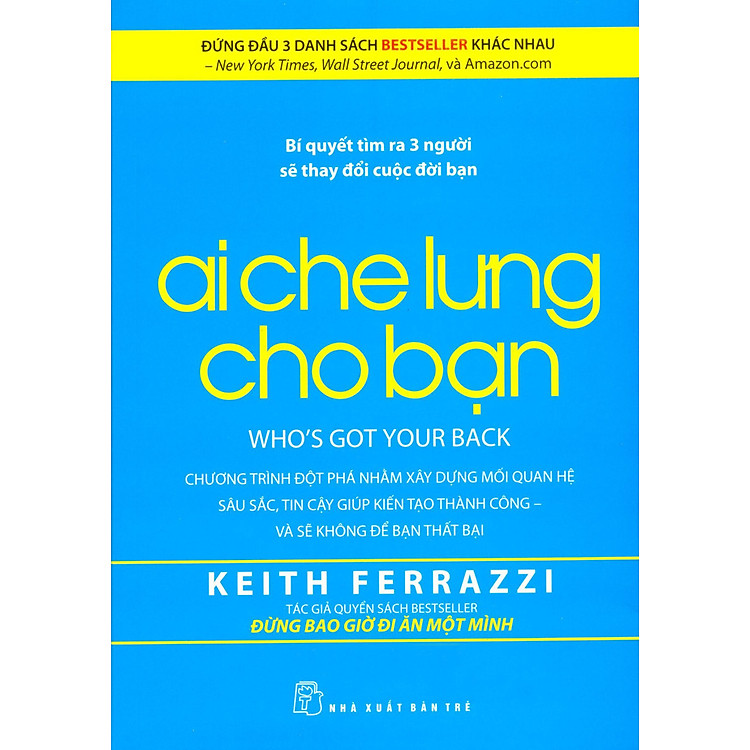 Sách Ai Che Lưng Cho Bạn (Tái Bản 2012)