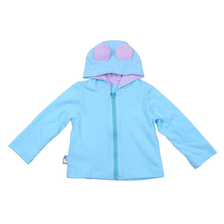 Áo Khoác Dài Tay Màu Pastel Cho Bé Gái MihaBaby AK01 - Xanh Ngọc