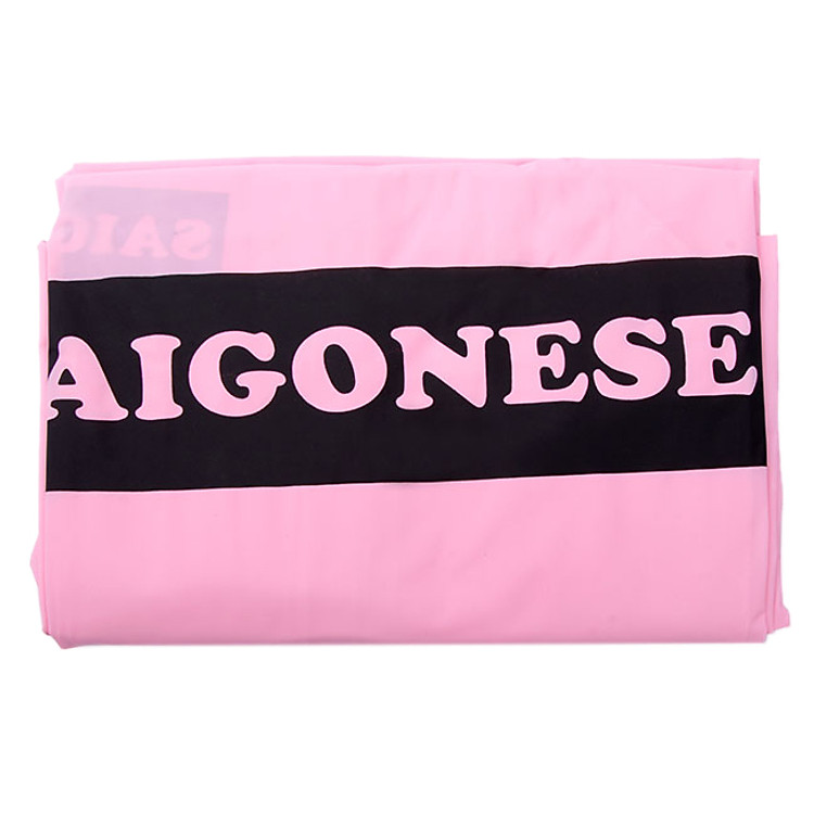 Áo Mưa Cao Cấp Saigonese AM3 Màu Hồng