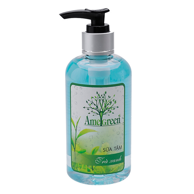 Sữa Tắm Tinh Dầu Trà Xanh Ame Green 250ml AMEG-STTX