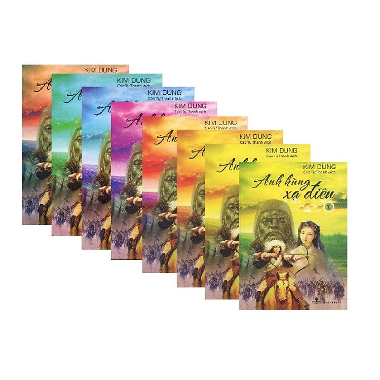 Sách Anh Hùng Xạ Điêu (Trọn Bộ 8 Cuốn)