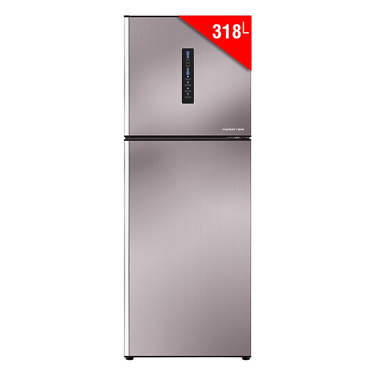 Tủ Lạnh Inverter Aqua AQR-I346BN (318L) - Bạc - Hàng chính hãng