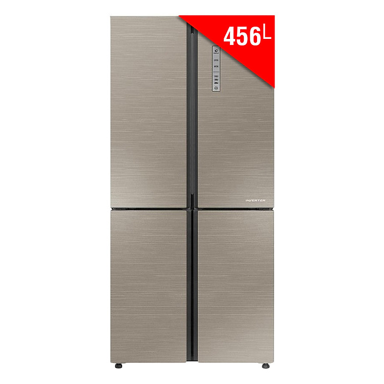 Tủ Lạnh Inverter Aqua AQR-IG525AM-GG (456L) - Vàng Sậm - Hàng chính hãng