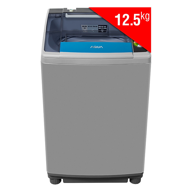 Máy Giặt Cửa Trên Aqua AQW-F125ZT-S (12.5 Kg) - Hàng Chính Hãng
