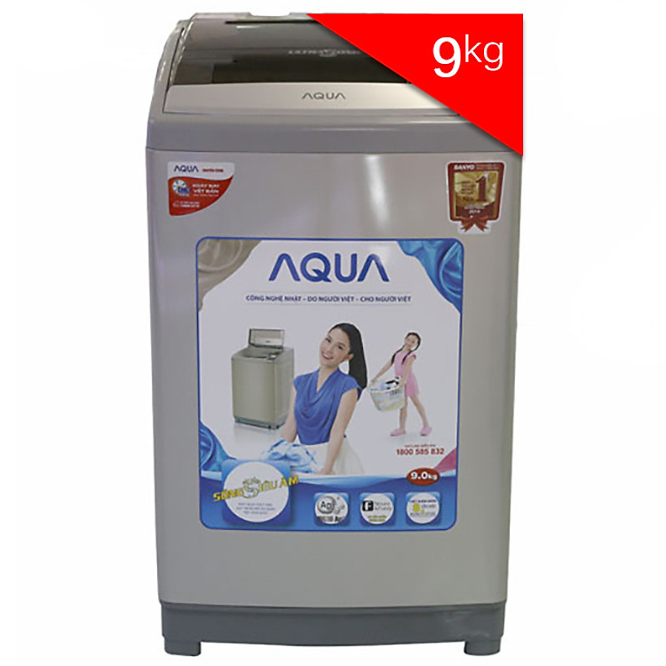 Máy Giặt Cửa Trên Inverter Aqua AQW-DQ900HT (9 Kg) - Hàng Chính Hãng