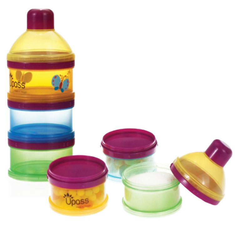 Hộp Đựng Sữa Bột 3 Ngăn Không BPA Upass UP8011C