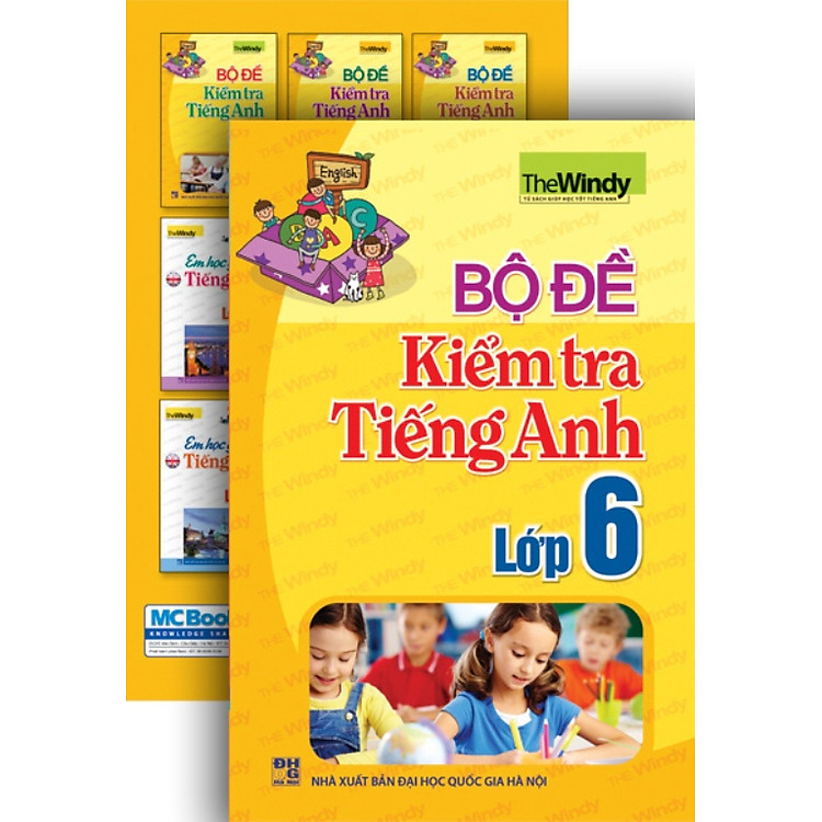 Sách Bộ Đề Kiểm Tra Tiếng Anh Lớp 6