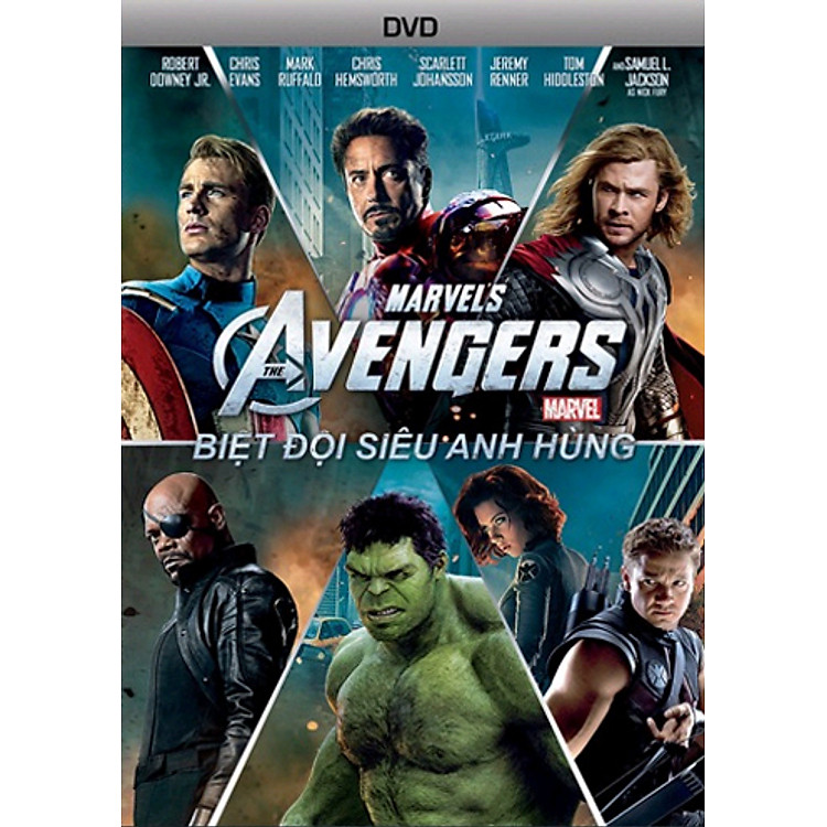 The Avengers - Biệt Đội Siêu Anh Hùng (DVD)