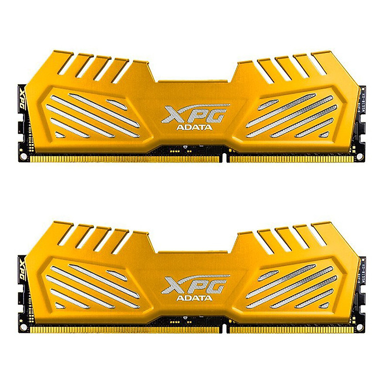 RAM PC ADATA XPG V2 16GB Kit (2x8GB) DDR3 - 1600 - AX3U1600W8G9-DGV (Vàng) - Hàng Chính Hãng