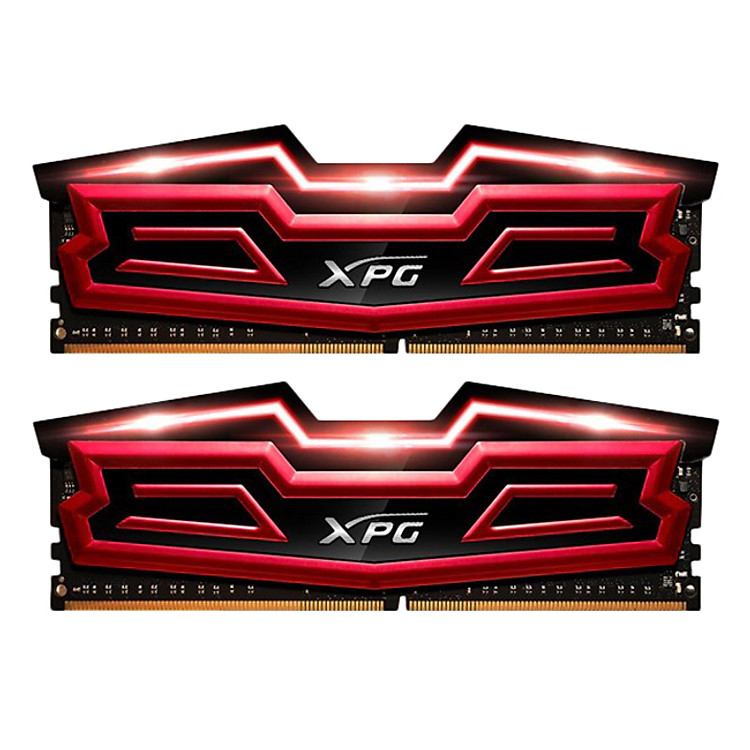 Ram ADATA 8GB Kit (2x4GB) DDR4 2400 - AX4U2400W8G16-DRD - Hàng Chính Hãng